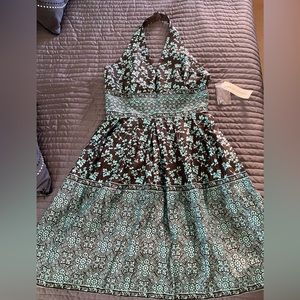 Maggie Lindon halter dress